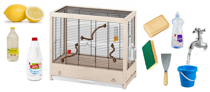 Comment nettoyer la cage de mon oiseau